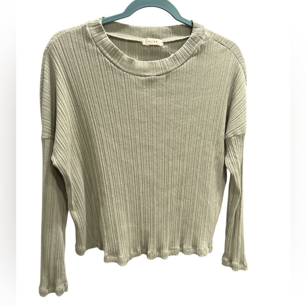 Entro ribbed Long Sleeve lMed- Large